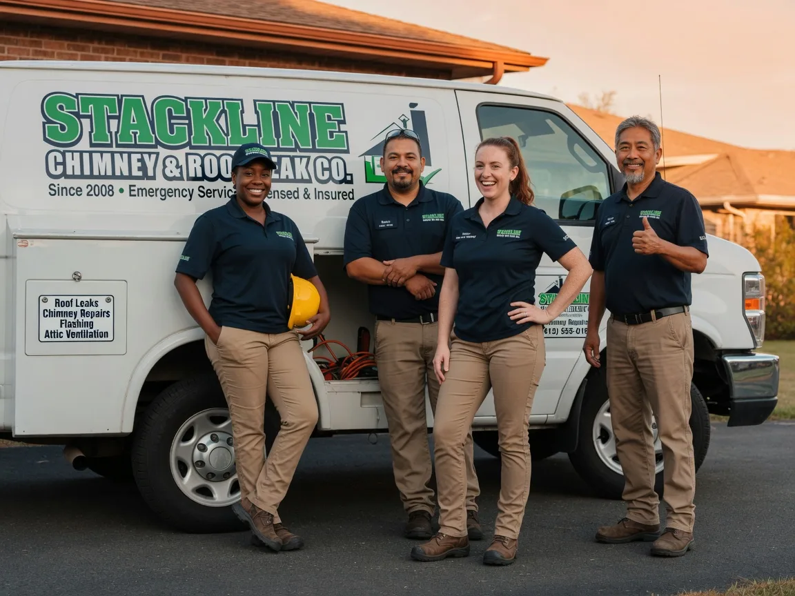 Chimney flashing repair company in Suisun City, CA